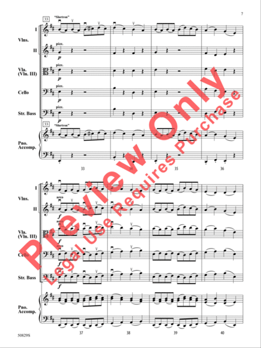 Rise of the Bow-bots Rise of the Bow-bots String Orchestra scores gallery preview page 8