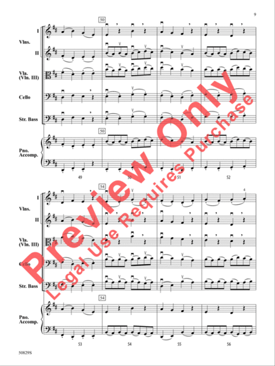Rise of the Bow-bots Rise of the Bow-bots String Orchestra scores gallery preview page 10