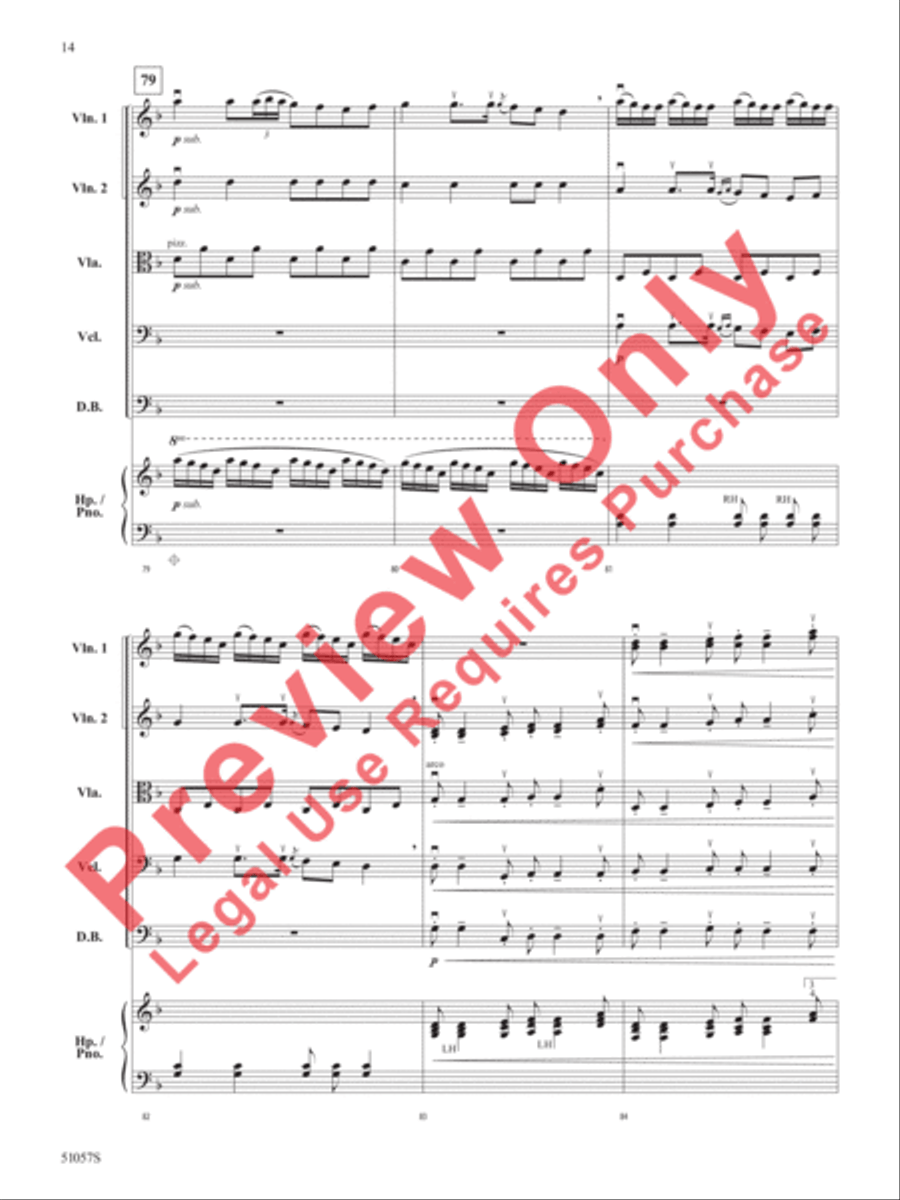 Alis Volat Propriis Alis Volat Propriis String Orchestra scores gallery preview page 15