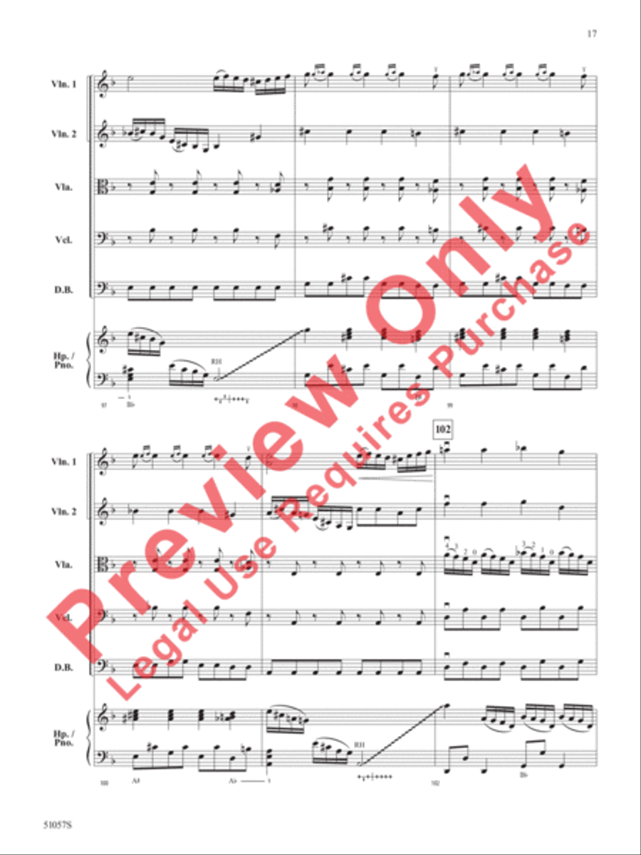 Alis Volat Propriis Alis Volat Propriis String Orchestra scores gallery preview page 18