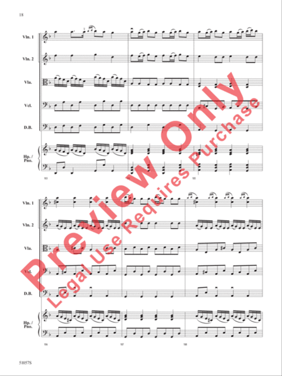 Alis Volat Propriis Alis Volat Propriis String Orchestra scores gallery preview page 19