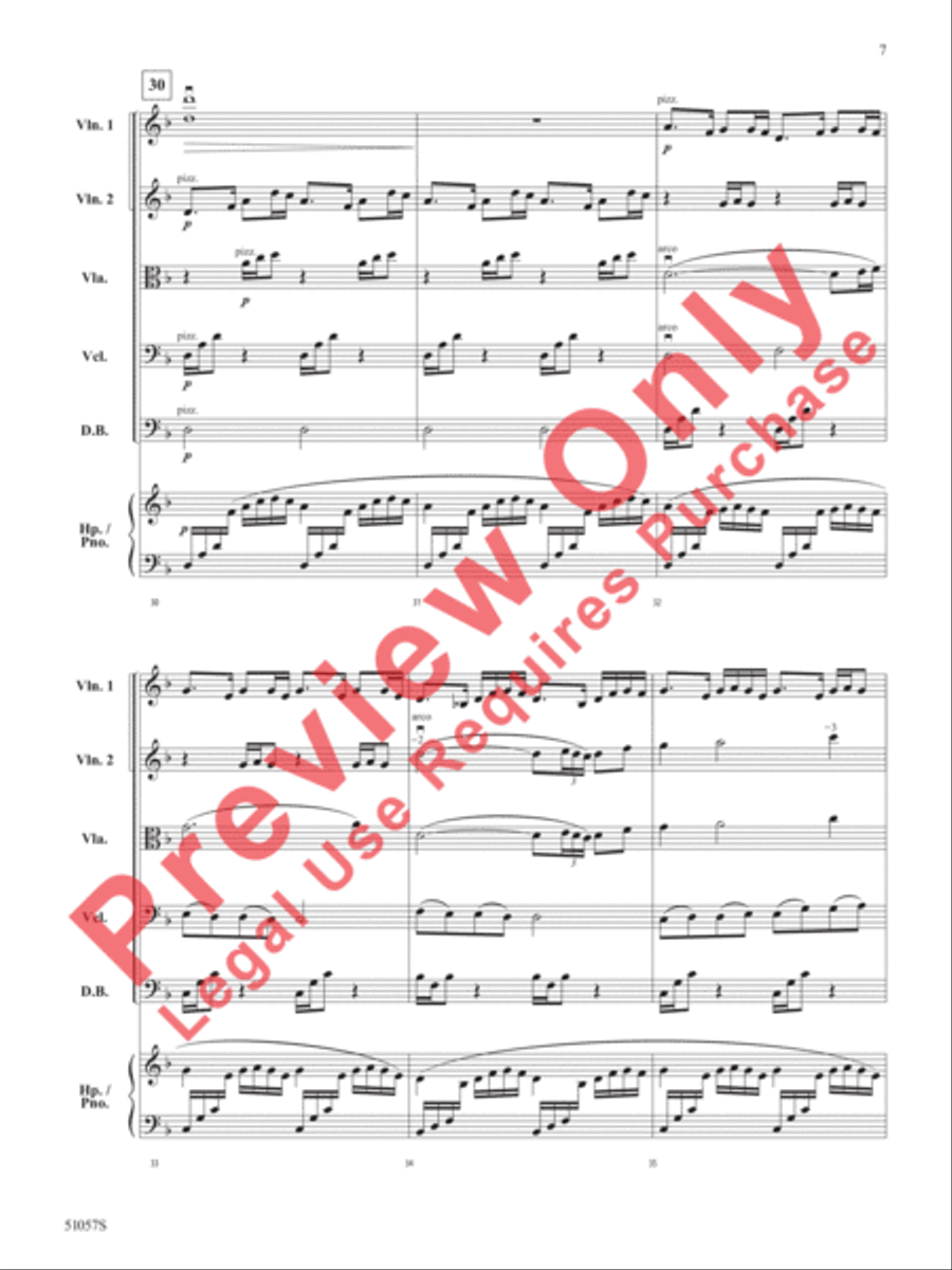 Alis Volat Propriis Alis Volat Propriis String Orchestra scores gallery preview page 8