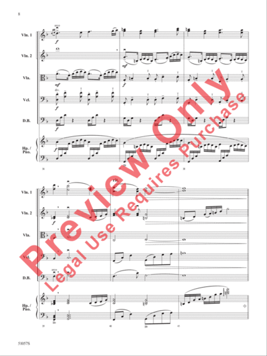 Alis Volat Propriis Alis Volat Propriis String Orchestra scores gallery preview page 9