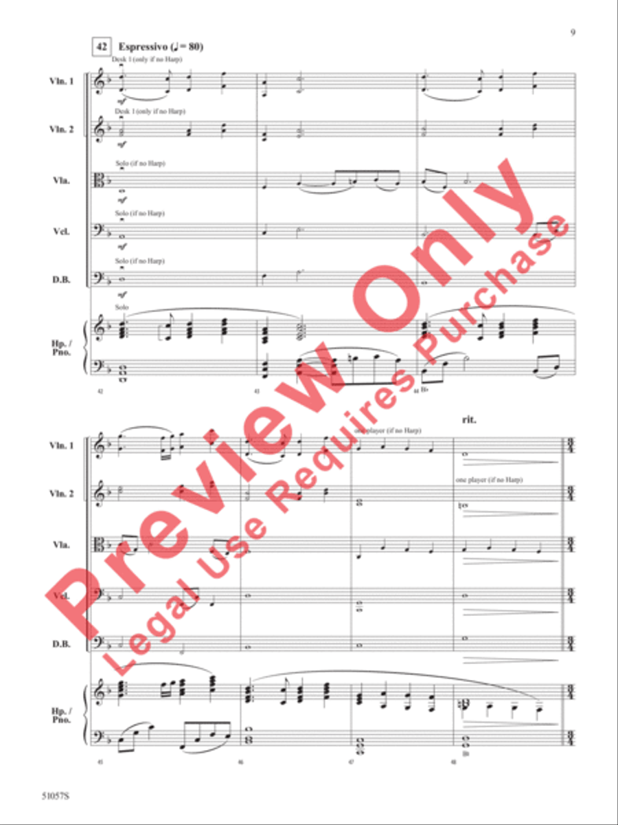 Alis Volat Propriis Alis Volat Propriis String Orchestra scores gallery preview page 10