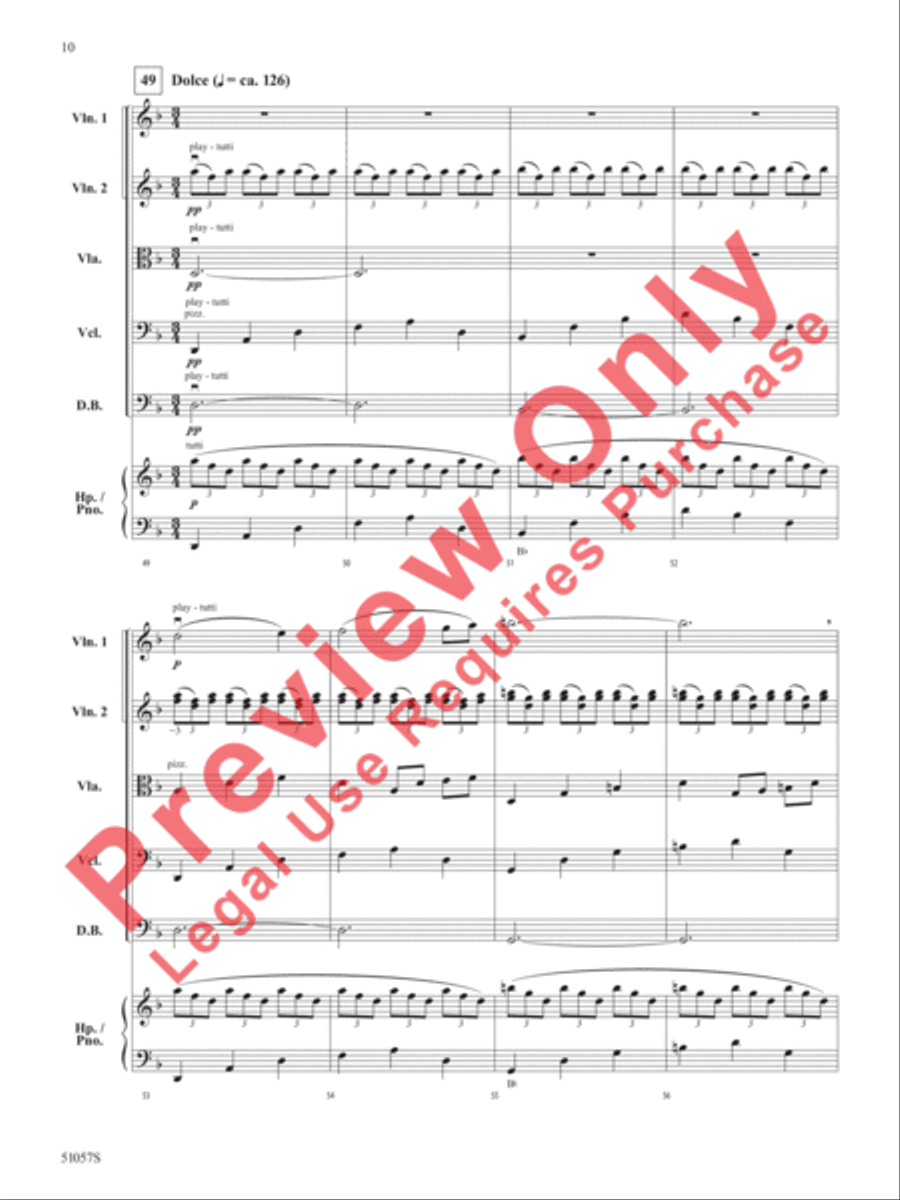 Alis Volat Propriis Alis Volat Propriis String Orchestra scores gallery preview page 11