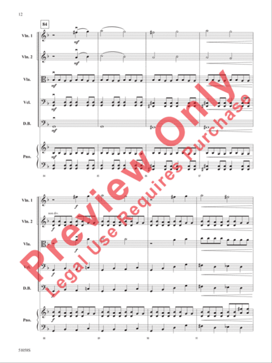 Into the Shadows Into the Shadows String Orchestra scores gallery preview page 13
