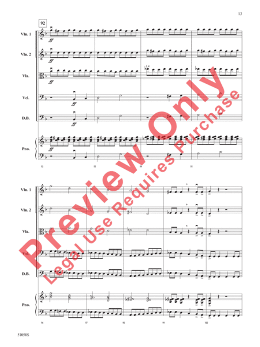 Into the Shadows Into the Shadows String Orchestra scores gallery preview page 14