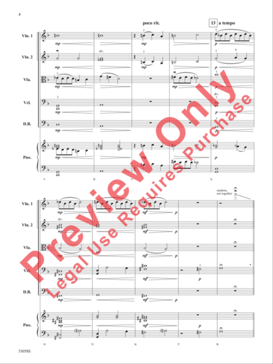 Into the Shadows Into the Shadows String Orchestra scores gallery preview page 5