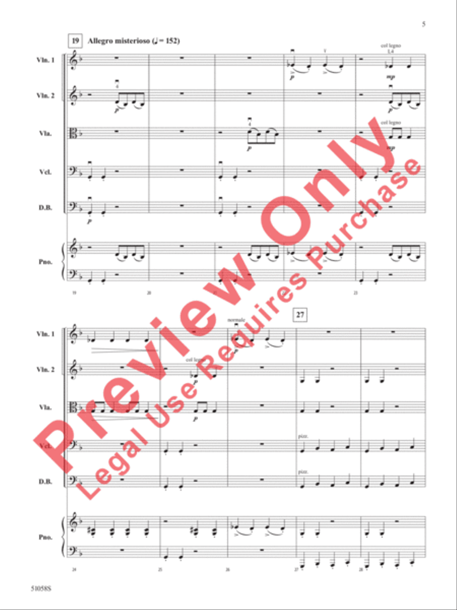Into the Shadows Into the Shadows String Orchestra scores gallery preview page 6