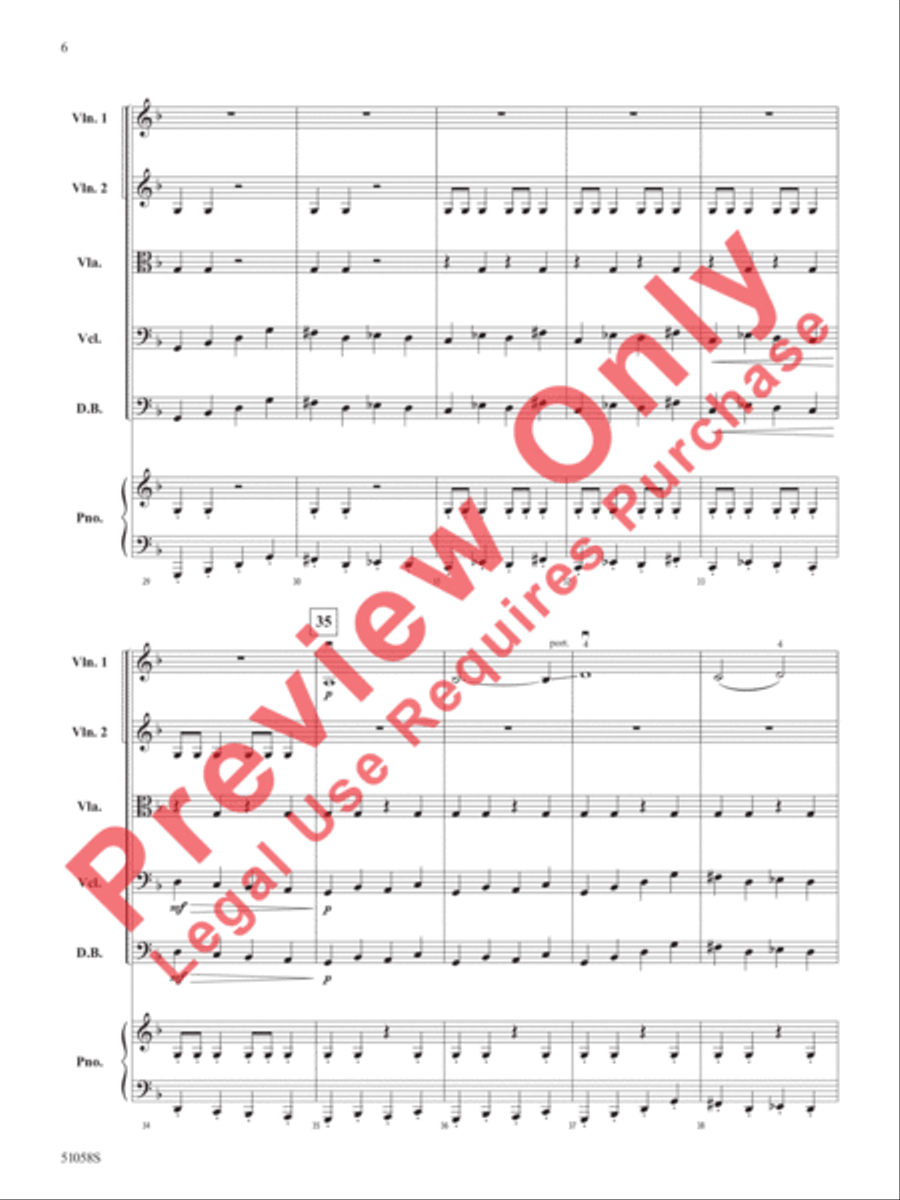 Into the Shadows Into the Shadows String Orchestra scores gallery preview page 7