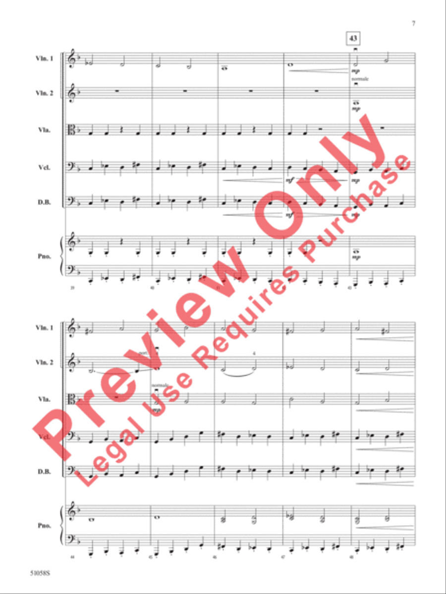 Into the Shadows Into the Shadows String Orchestra scores gallery preview page 8