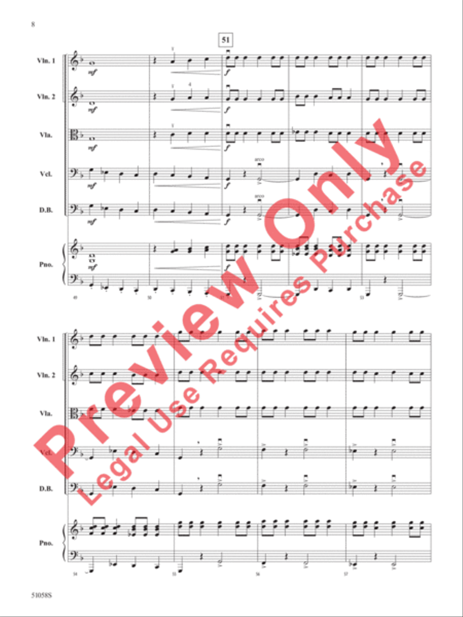 Into the Shadows Into the Shadows String Orchestra scores gallery preview page 9