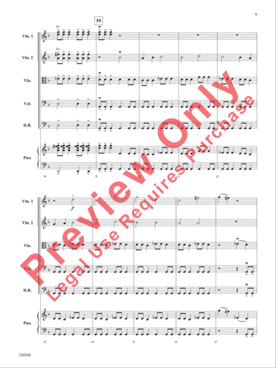 Into the Shadows Into the Shadows String Orchestra scores gallery preview page 10