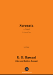 G. B. Bassani-Serenata,in A Major