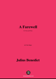 J. Benedict-A Farewell,in E flat Major