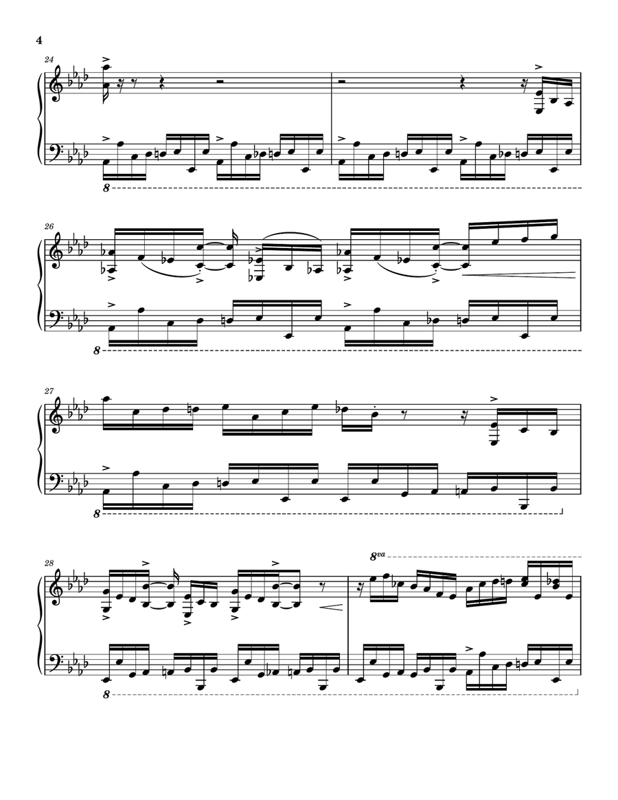 La Cucaracha Boogie Piano Solo scores gallery preview page 4