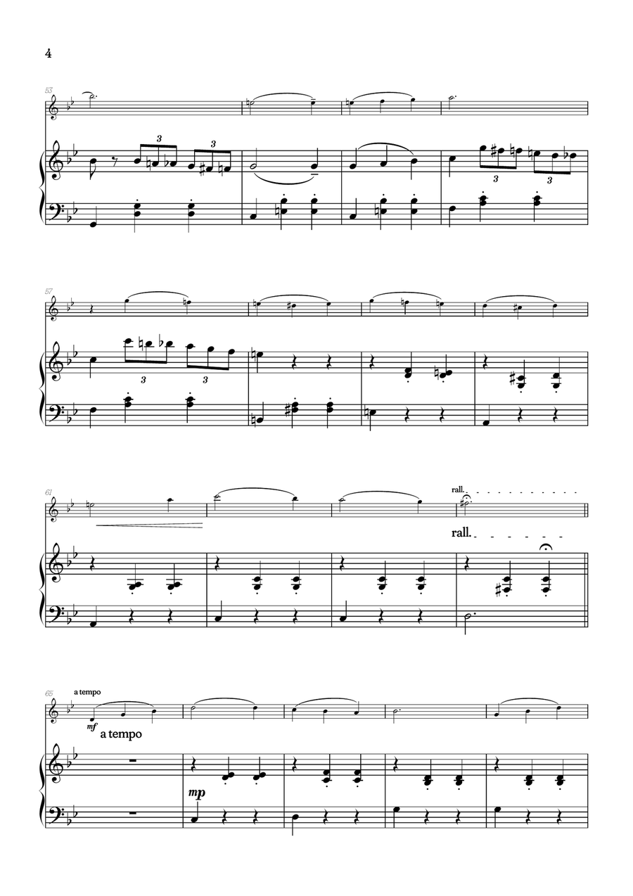 Merry-Go-Round Of Life Piano scores gallery preview page 4