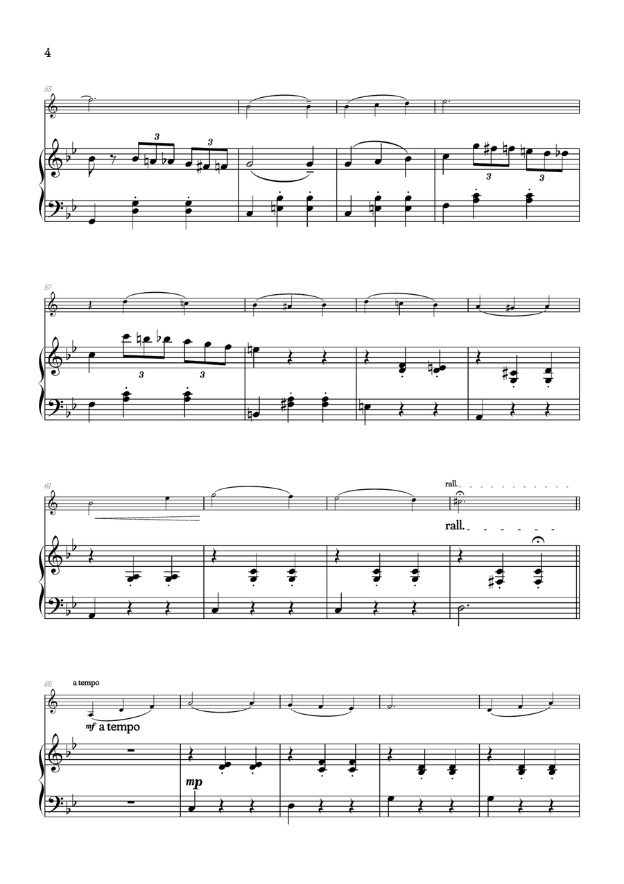 Merry-Go-Round Of Life Piano scores gallery preview page 4