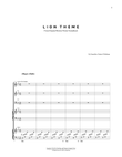 Lion Theme - Score Only