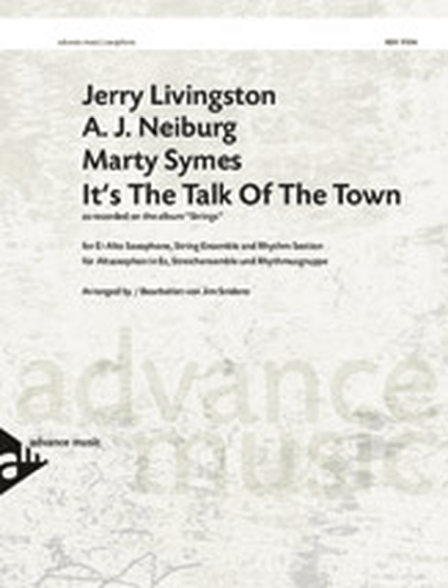 It's The Talk Of The Town Jazz Ensemble scores gallery preview page 1