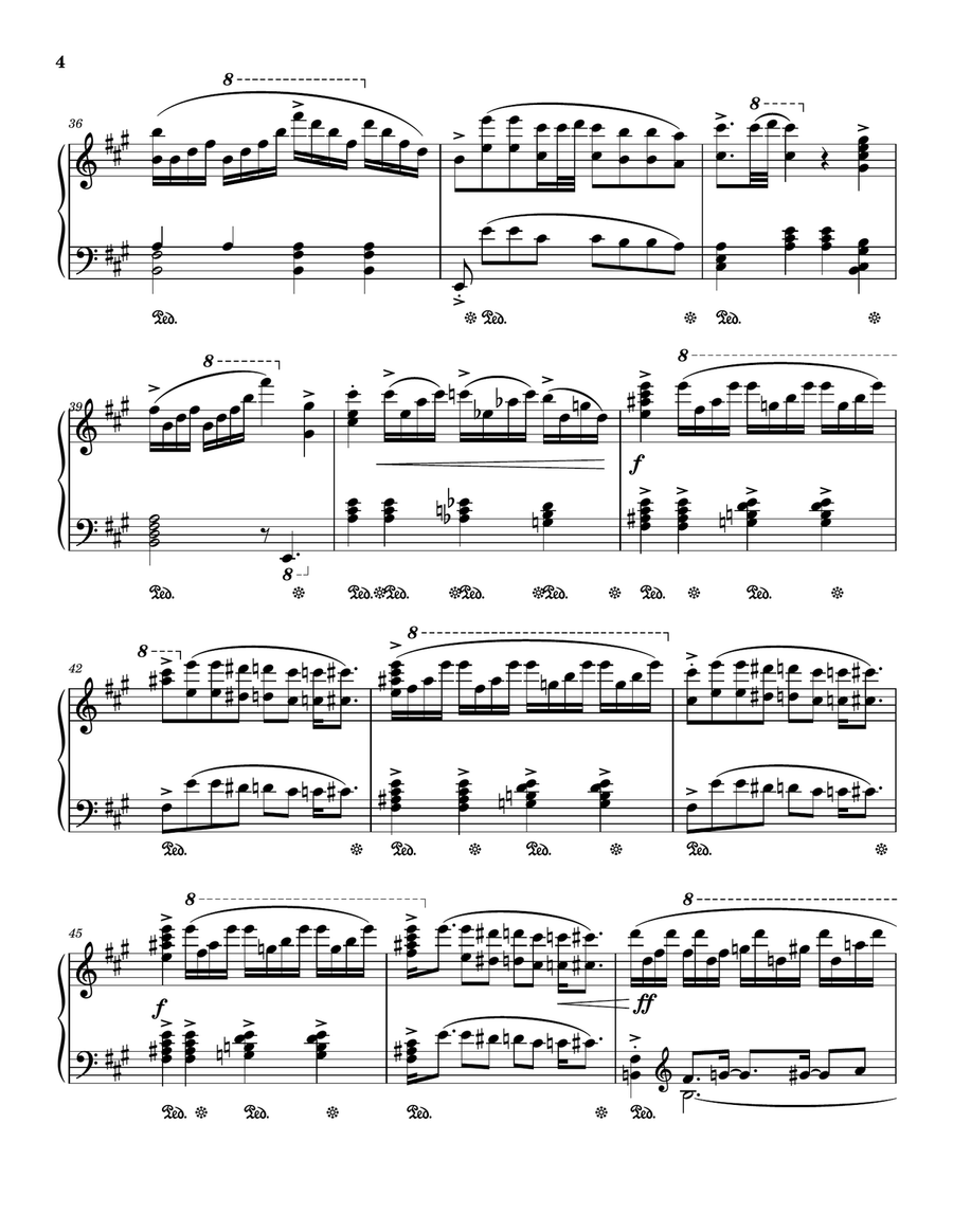 Brazil Piano Solo scores gallery preview page 4