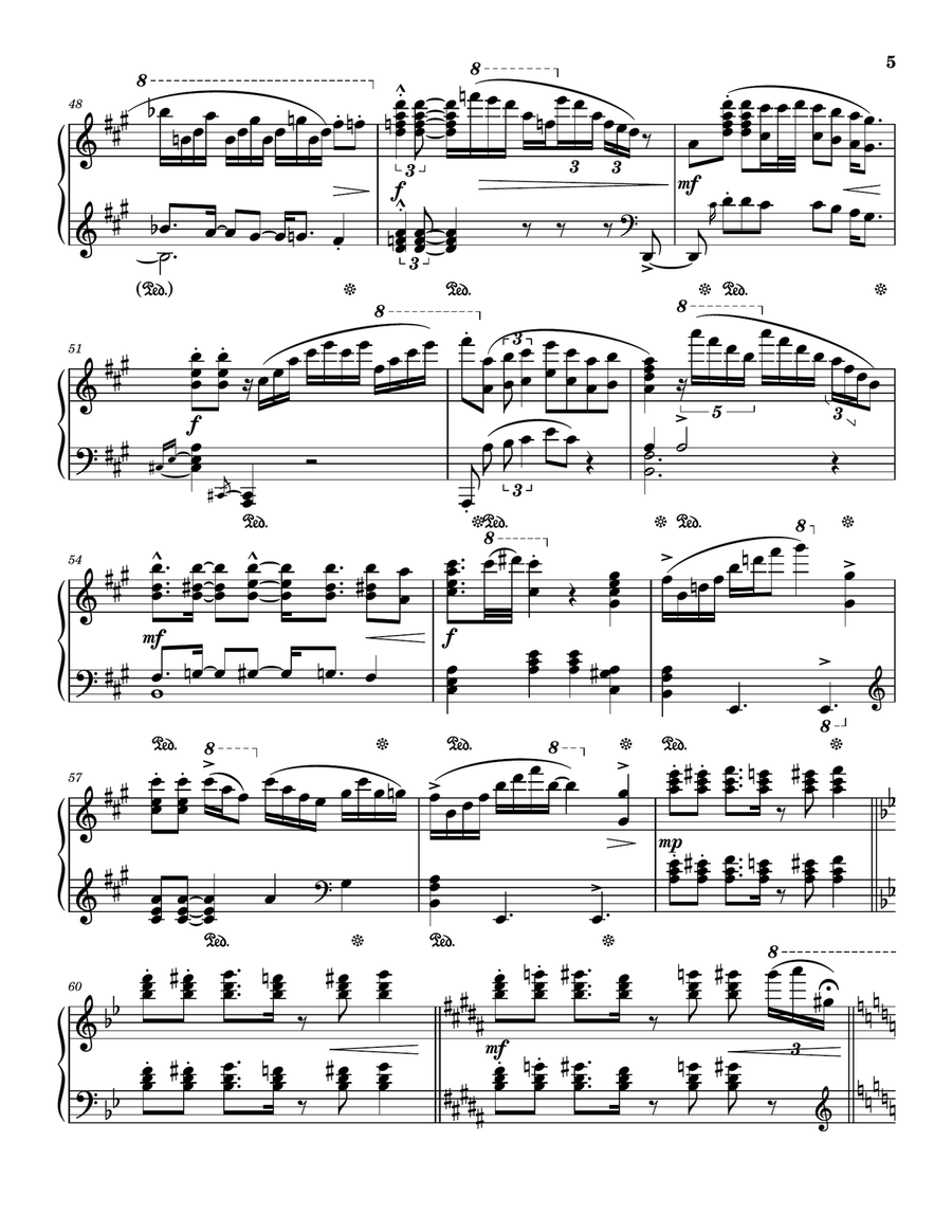 Brazil Piano Solo scores gallery preview page 5