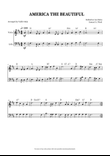 America The Beautiful - Violin and Cello Duet (+ CHORDS)