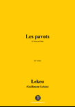 Lekeu-Les pavots,in b minor
