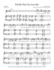 Tell Me That You Love Me mini preview