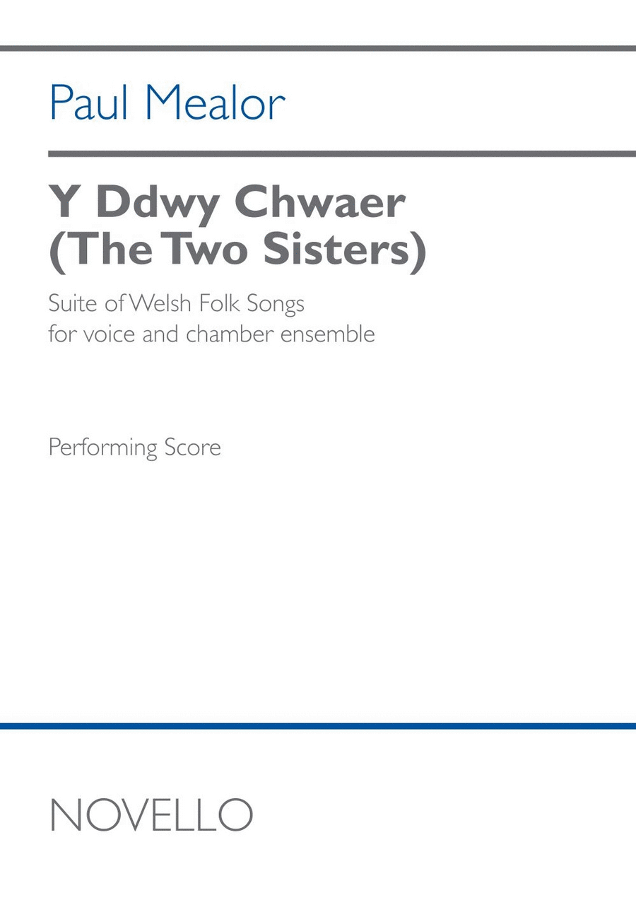 Y Ddwy Chwaer (The Two Sisters) Voice scores gallery preview page 1