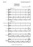 Habenera - in G for flexible ensemble