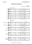 Austrian Folk Song - in B flat for flexible ensemble
