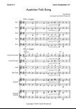 Austrian Folk Song - in F for flexible ensemble