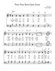 Turn Your Eyes Upon Jesus HYMN BOOK VERSION | LARGE PRINT
