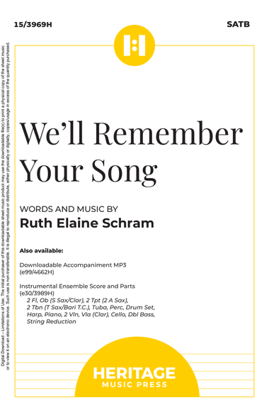 We'll Remember Your Song