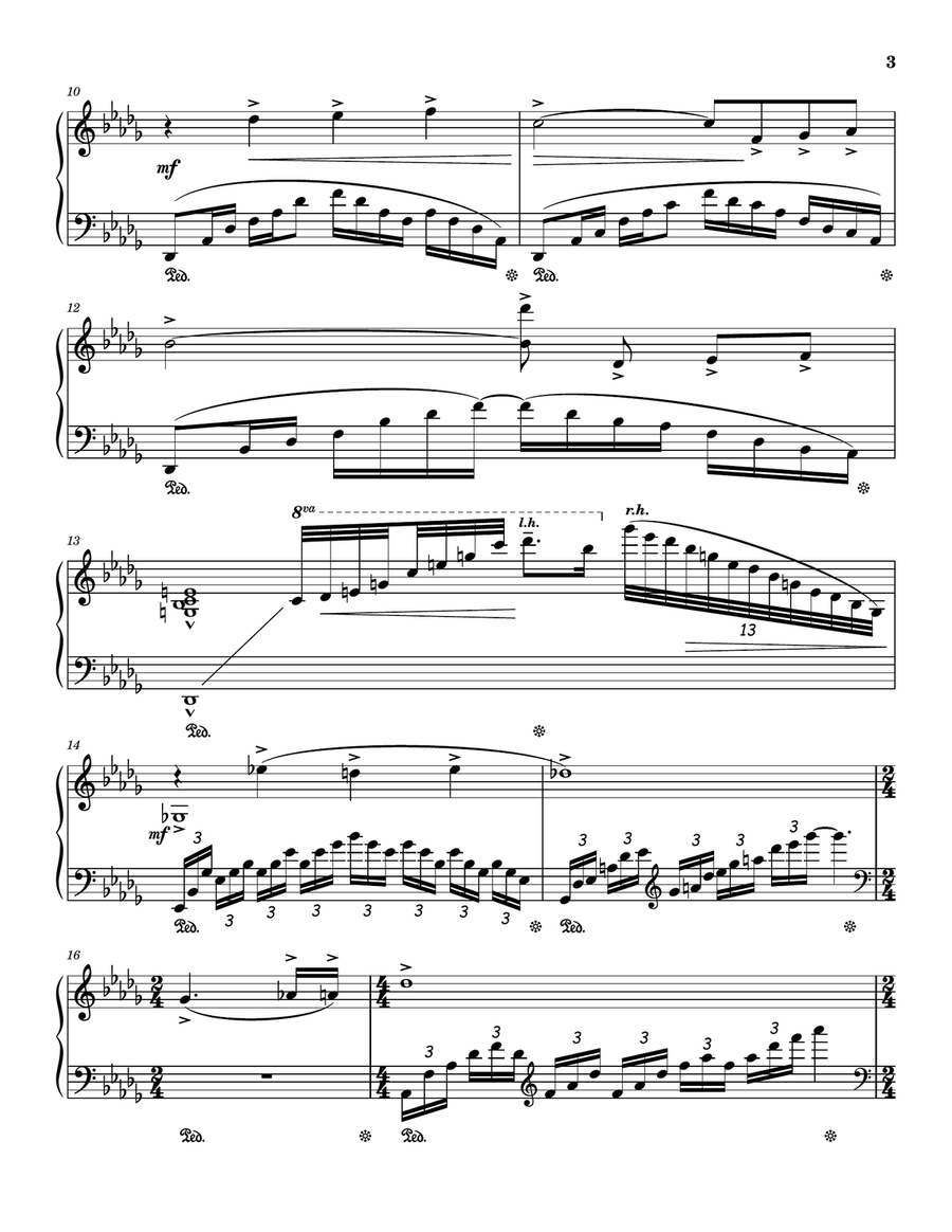 Warsaw Concerto Piano Solo scores gallery preview page 3