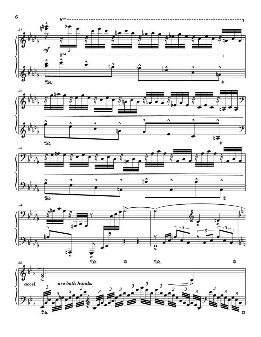 Warsaw Concerto Piano Solo scores gallery preview page 6