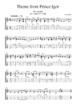 Theme from Prince Igor UKULELE SOLO fingerstyle