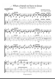What a Friend We Have in Jesus- Fingerstyle Guitar (Intermediate)