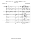 Christ the Lord is Risen Today: Prelude for Brass (Intermediate Version)