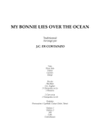 MY BONNIE LIES OVER THE OCEAN