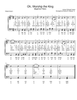 Oh Worship the King