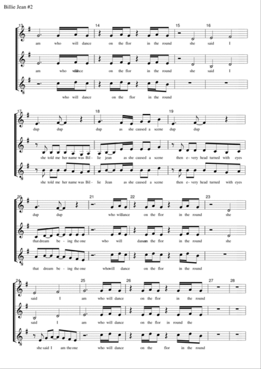 Billie Jean SAT scores gallery preview page 2