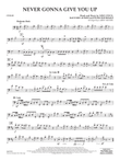 Never Gonna Give You Up (arr. Larry Moore) - Cello