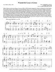 Wonderful Grace of Jesus