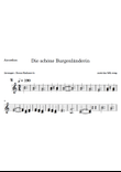 Die schöne Burgenländerin - for band
