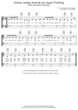 Immer wieder kommt ein neuer Frühling (Arr.: Yan d'Albert)