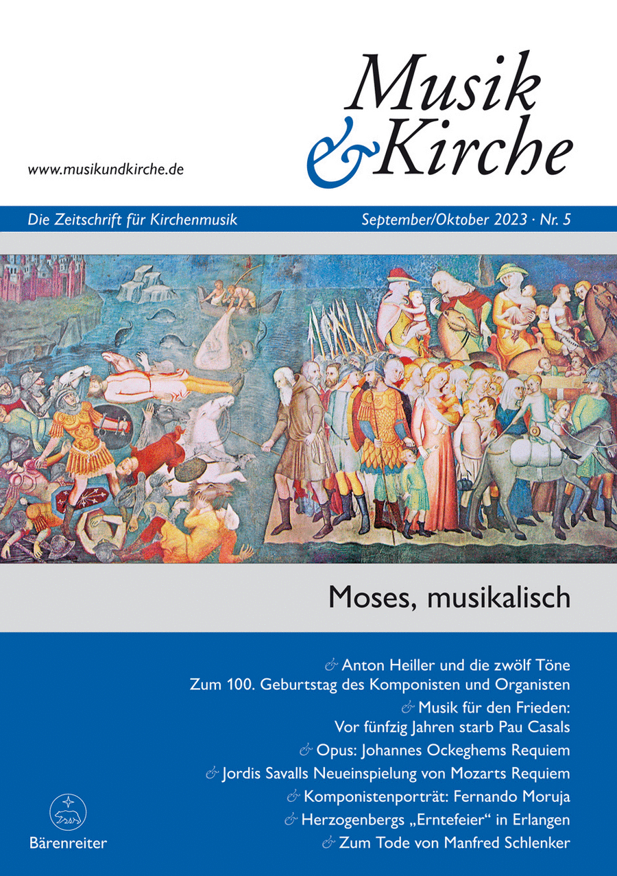 Musik & Kirche, Heft 5/2023 Magazines scores gallery preview page 1