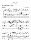 Agnus Dei du Requiem de Fauré (Agnus Dei from Fauré's Requiem)