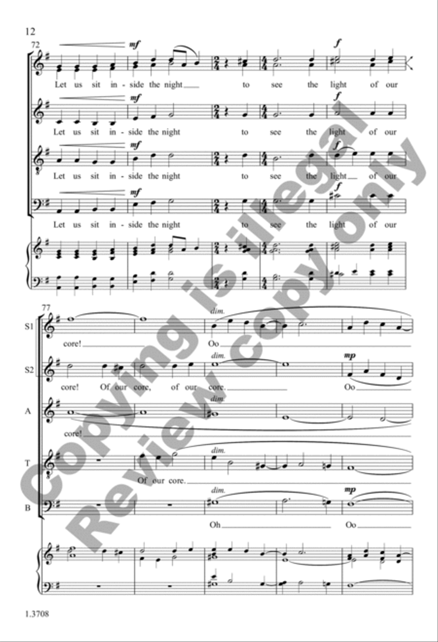 Solstice Song Solstice Song SSATB scores gallery preview page 12